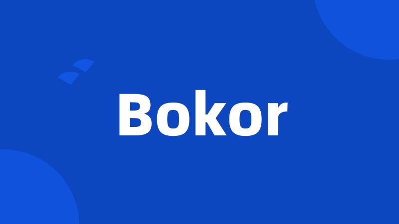 Bokor