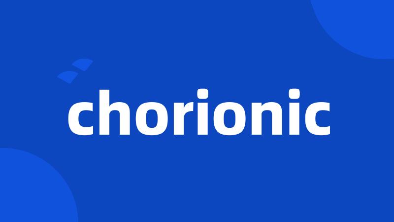 chorionic