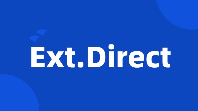 Ext.Direct