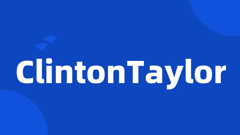 ClintonTaylor