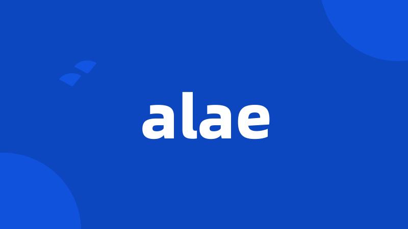 alae