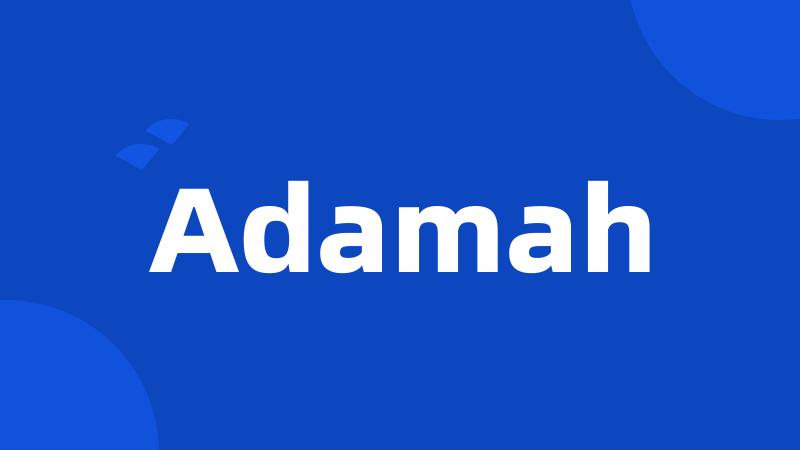 Adamah