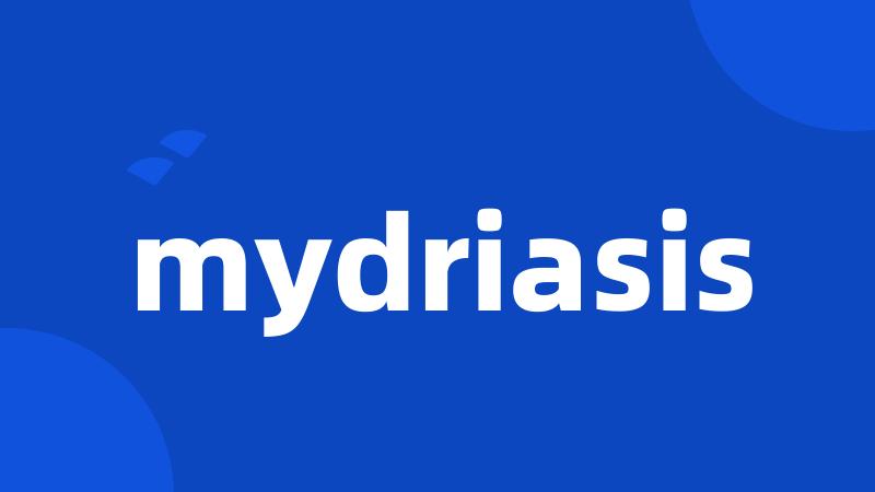 mydriasis