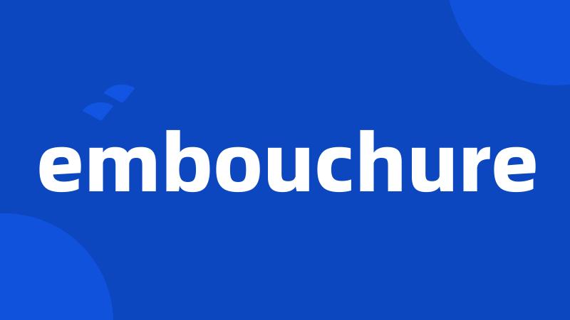 embouchure