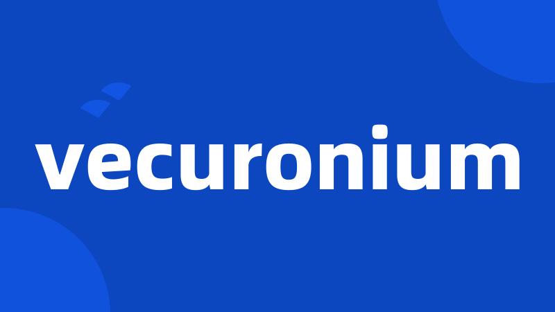 vecuronium