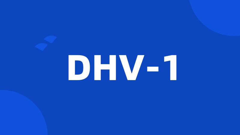 DHV-1