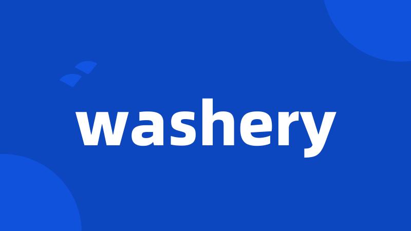 washery