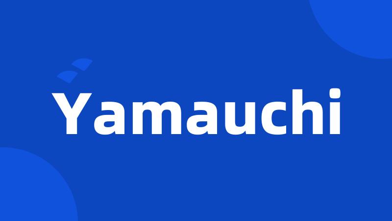 Yamauchi