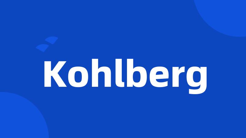 Kohlberg