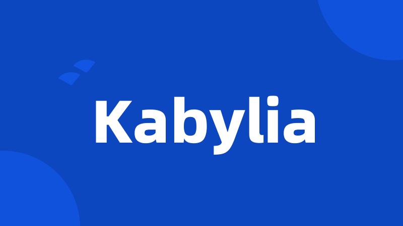 Kabylia