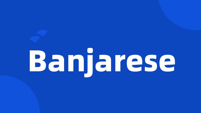 Banjarese