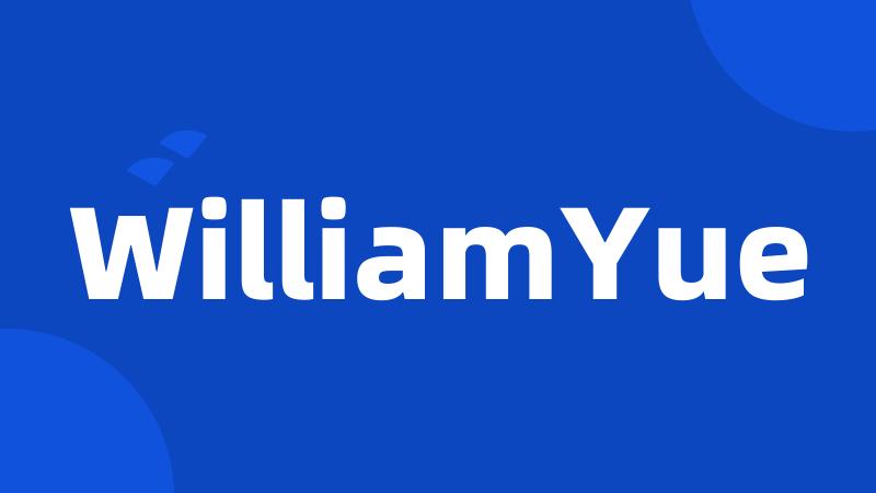 WilliamYue