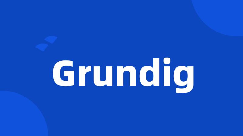 Grundig