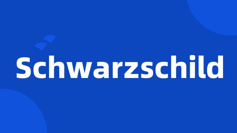 Schwarzschild