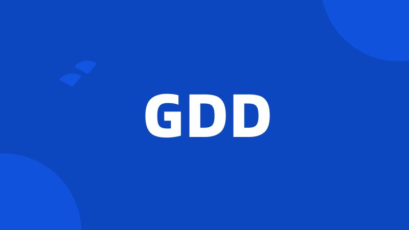 GDD