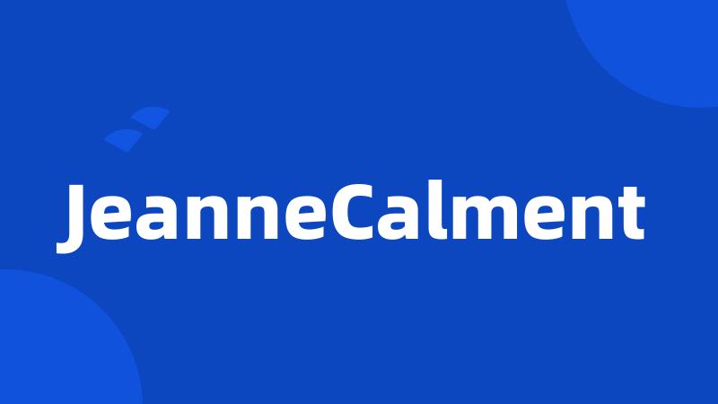 JeanneCalment