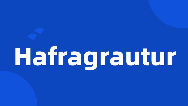 Hafragrautur