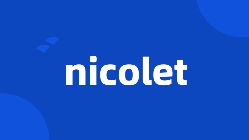 nicolet