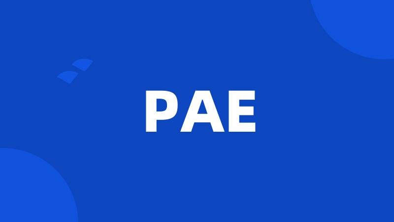 PAE