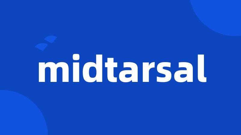 midtarsal