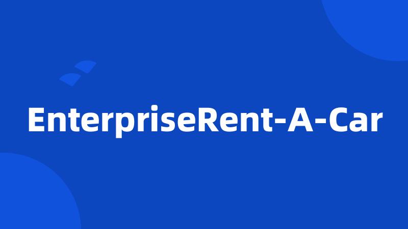 EnterpriseRent-A-Car