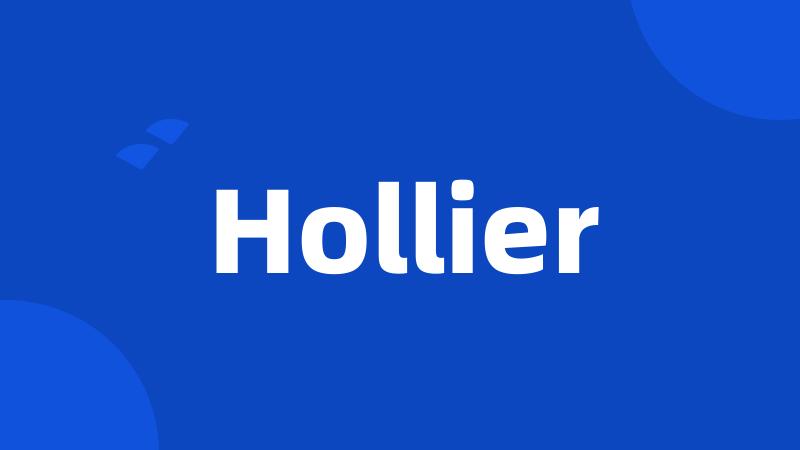 Hollier