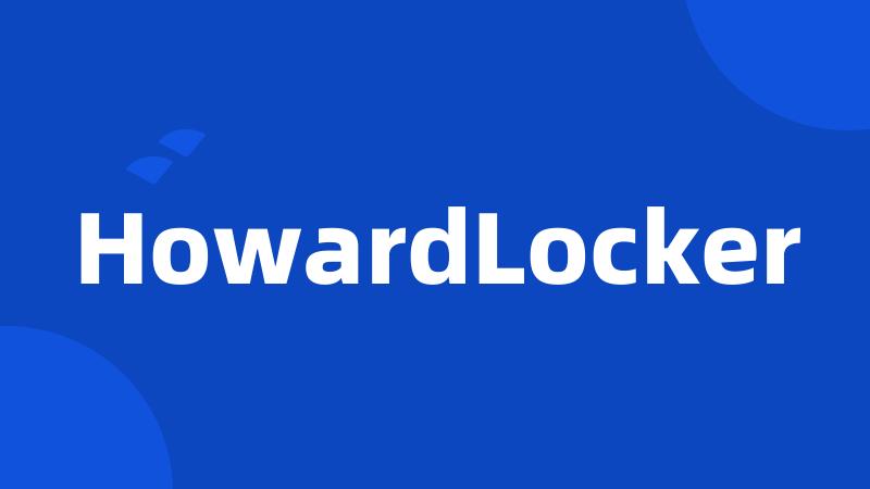 HowardLocker