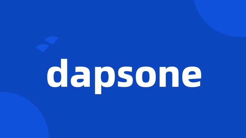 dapsone