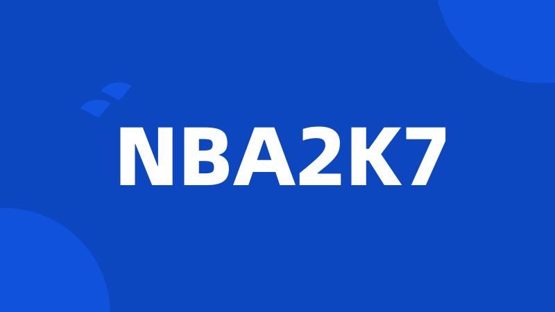 NBA2K7