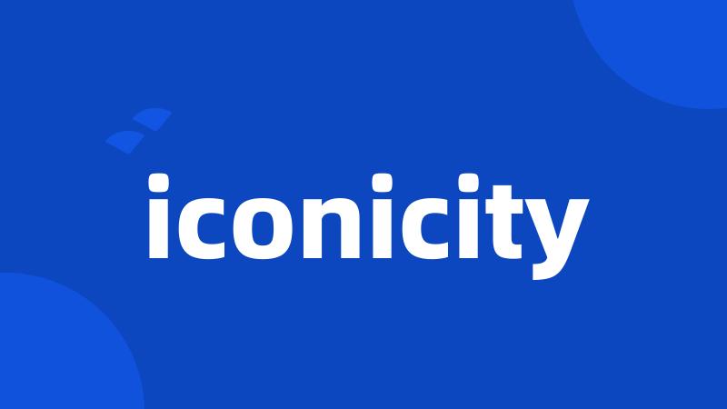 iconicity