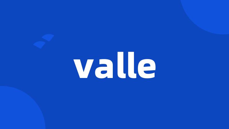 valle