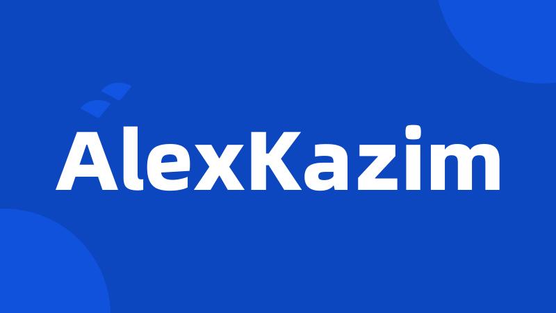 AlexKazim