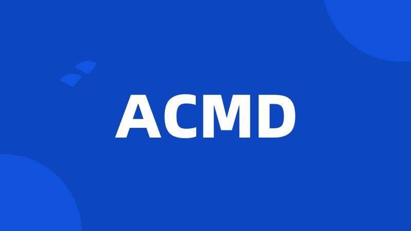 ACMD