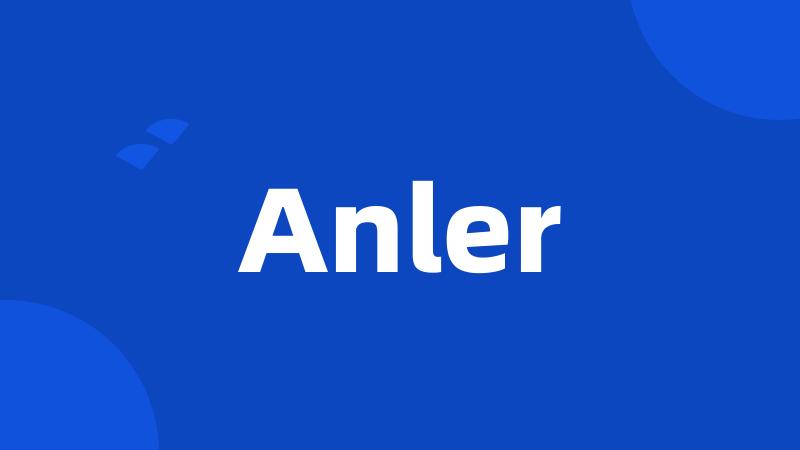 Anler