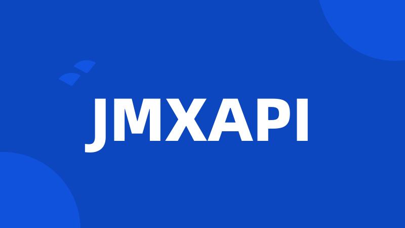 JMXAPI