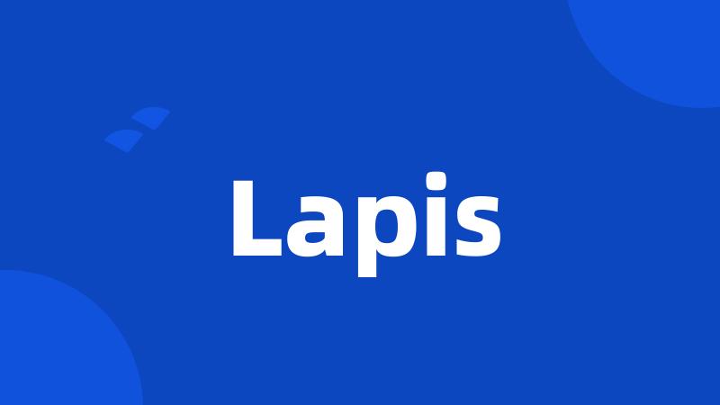 Lapis