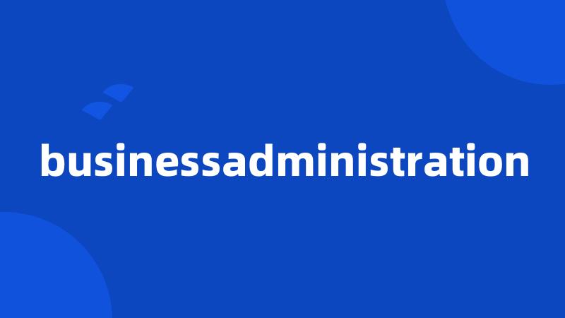 businessadministration