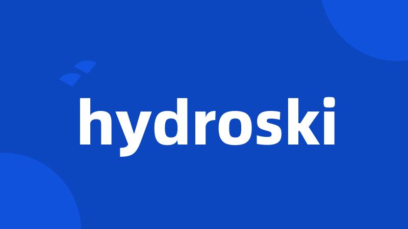 hydroski