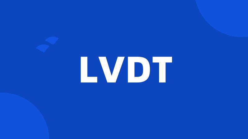 LVDT