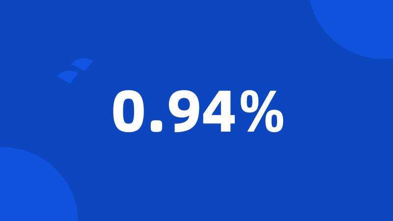 0.94%