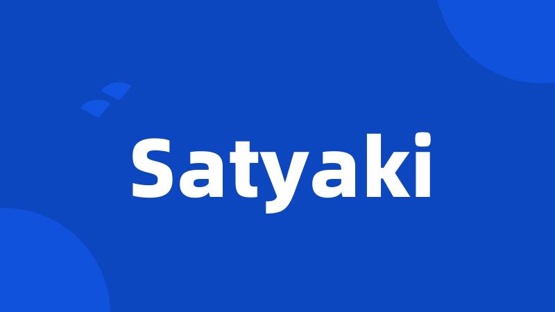 Satyaki