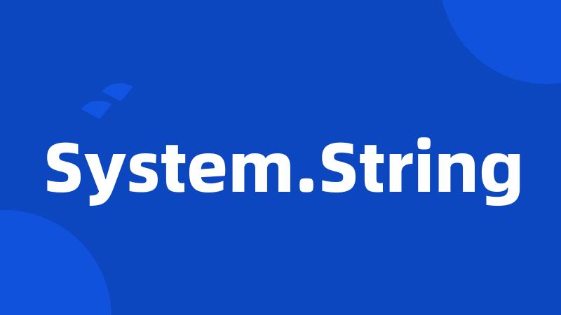 System.String