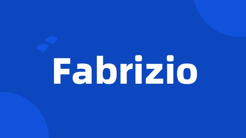 Fabrizio