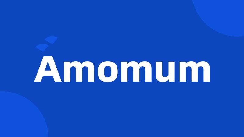 Amomum