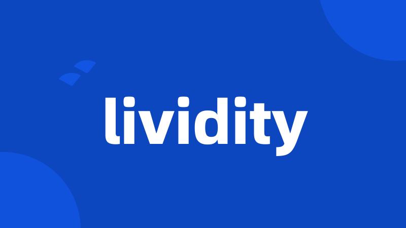 lividity