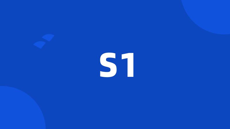 S1