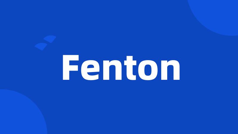 Fenton