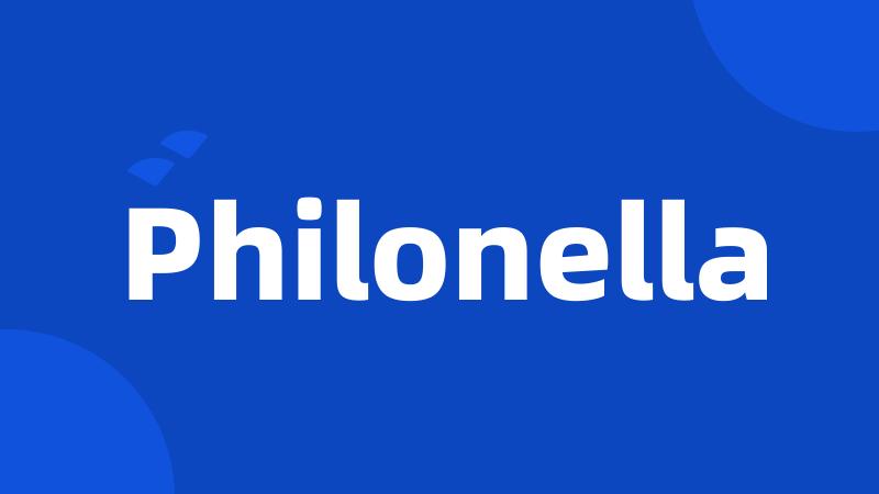 Philonella