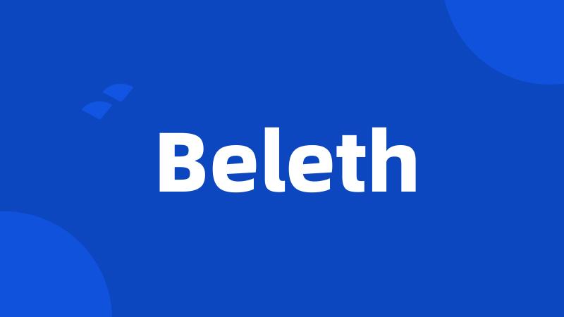 Beleth