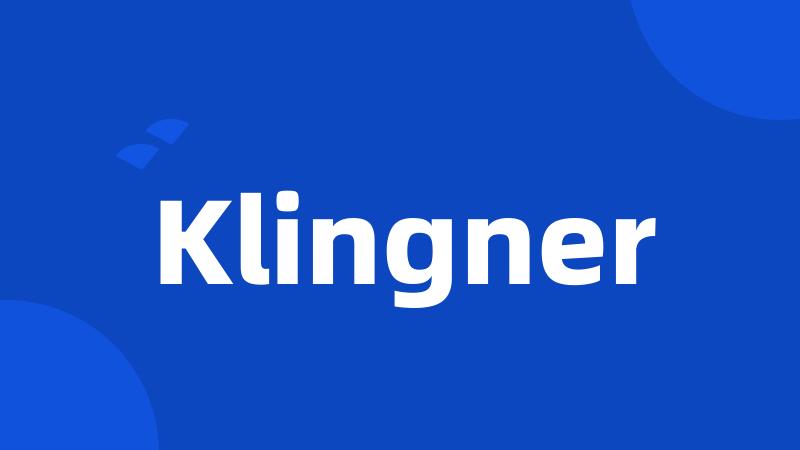 Klingner